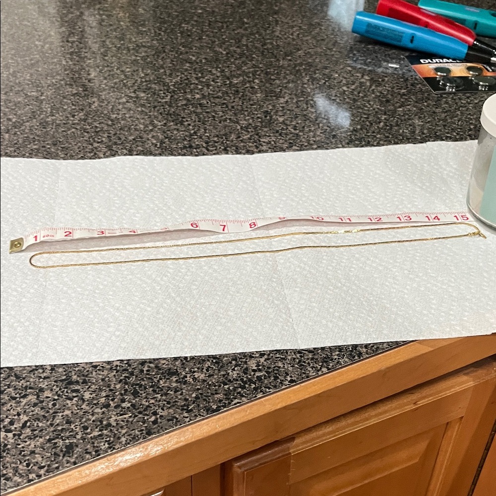 Monet Gold Plated Chain Necklace